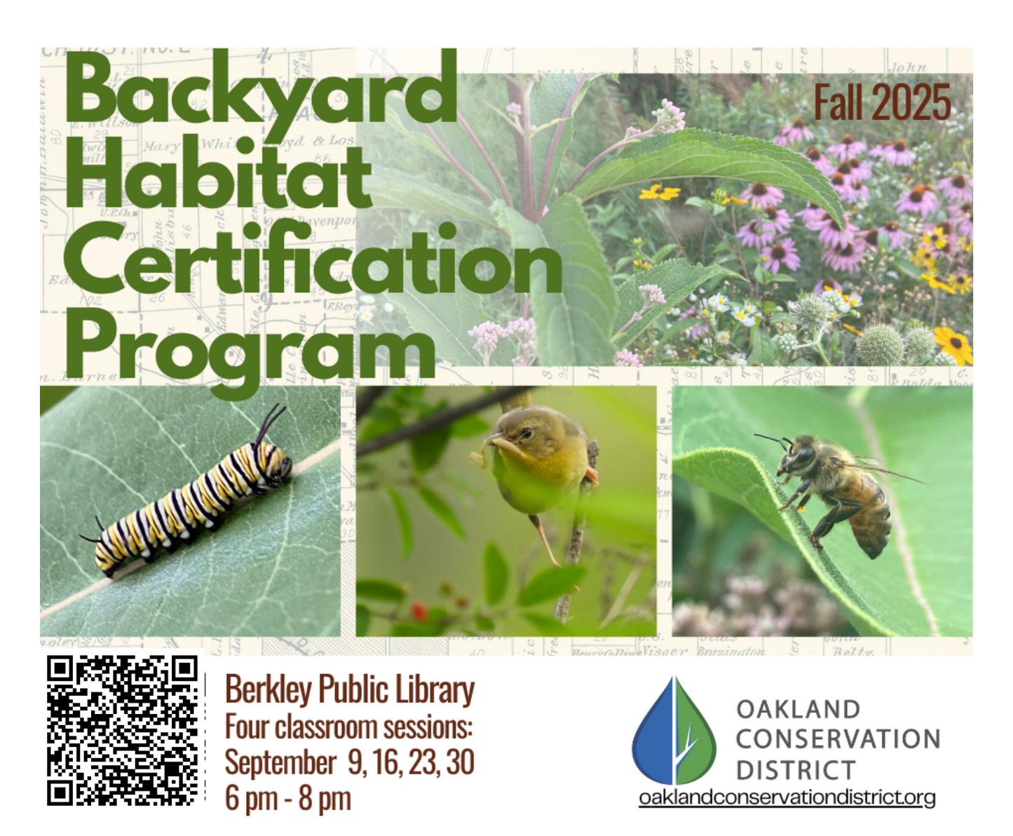 Fall Backyard Habitat Certification Program Registration