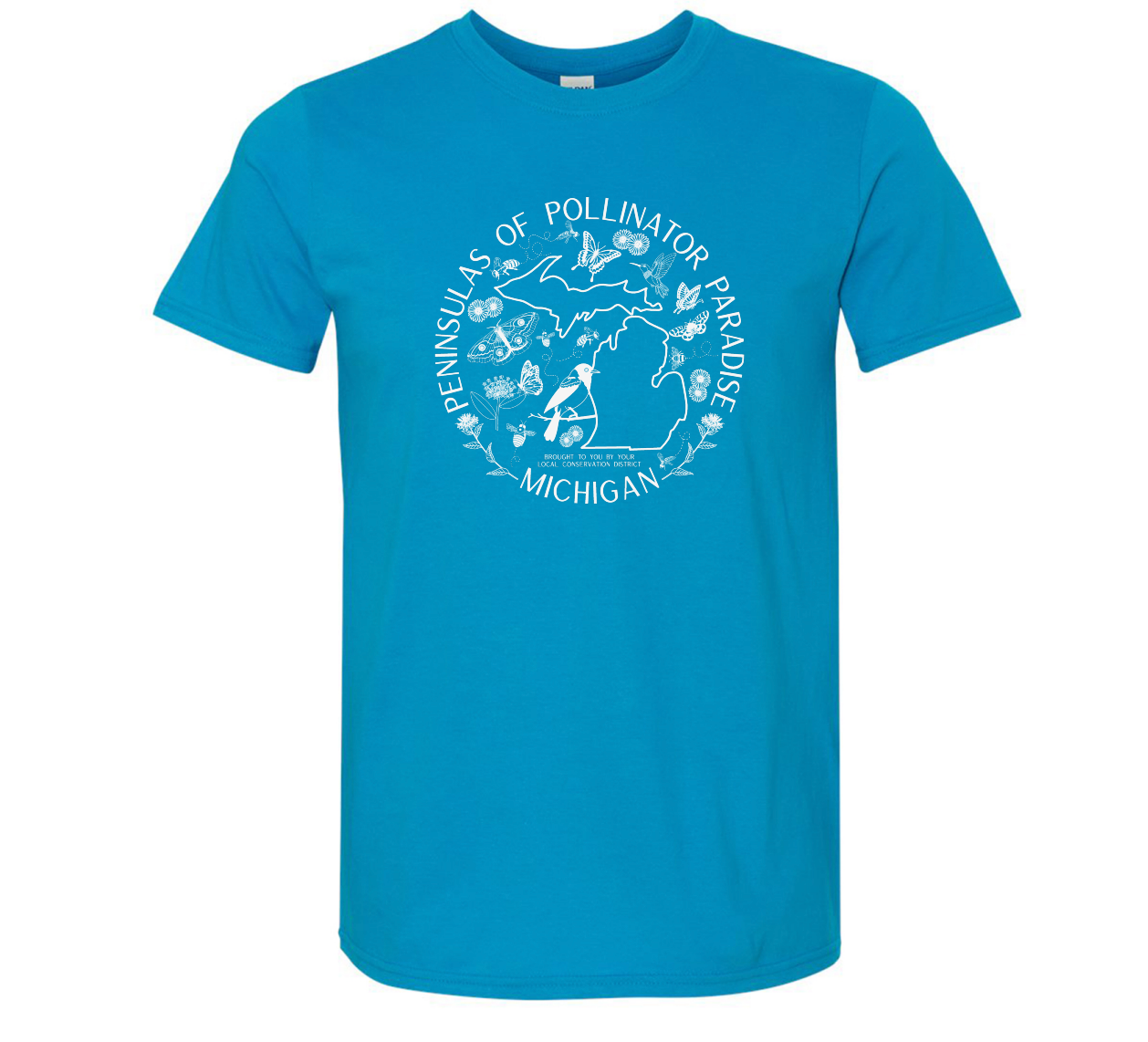Peninsulas of Pollinator Paradise t-shirt