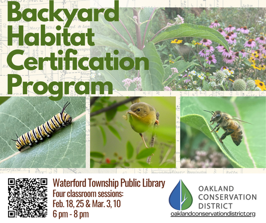 Spring Backyard Habitat Certification Program Registration