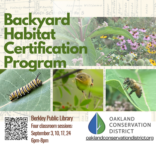 Backyard Habitat Certification Course Registration